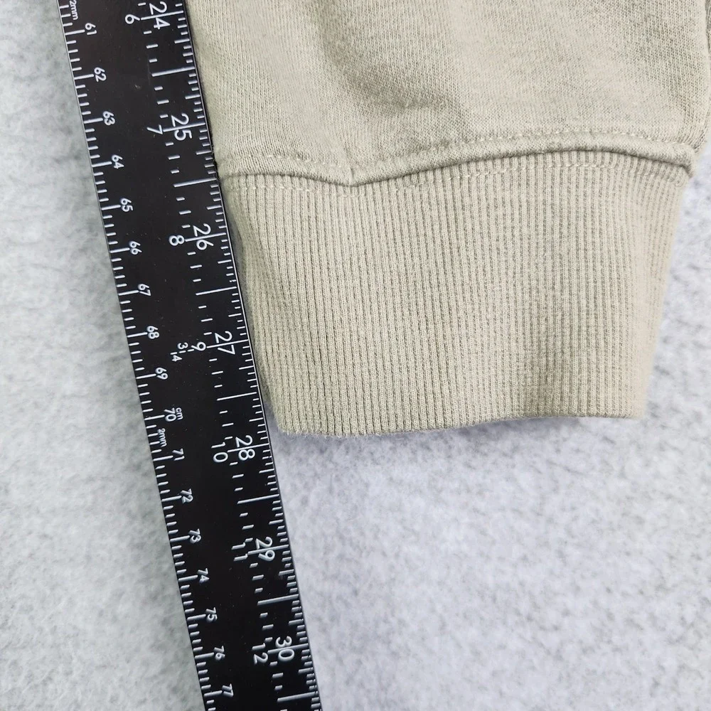 Hurley Jogger Pants Mens Small Tan Fleece Lined Drawstring Elastic Waist Tapered
